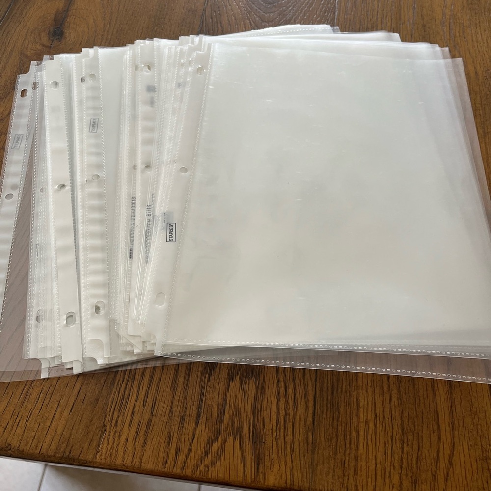 50 sheet protectors